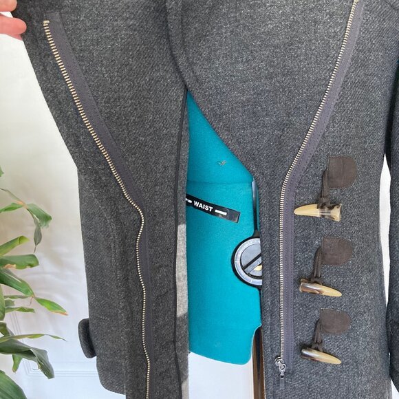 Banana Republic Wool Toggle Coat - Size S - Picture 2 of 8